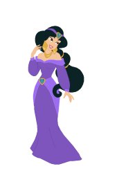 Jasmine in her Gown (1992) Meme Template