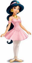 Ballerina Princess Jasmine Meme Template