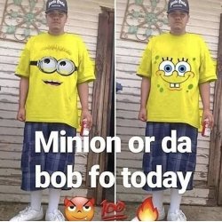 Minion or da bob fo today Meme Template