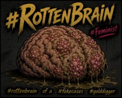 Rotten Brain Meme Template