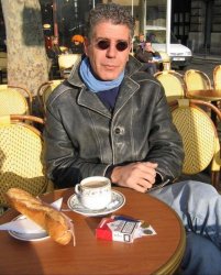 Bourdain coffee Meme Template