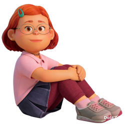 Meilin Lee Pink Shirt Render Meme Template