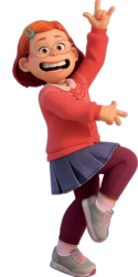 Meilin Lee Red Hair New Render Meme Template