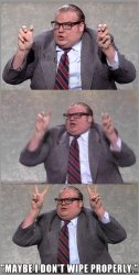 Chris Farley Air Quotes Meme Template