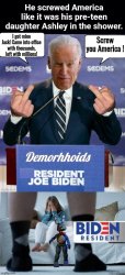 Geritol Joe screwed America Meme Template