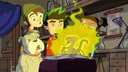 Jake, Spud, and Trixie wants to save people Meme Template