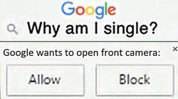 why am I single google search meme Meme Template