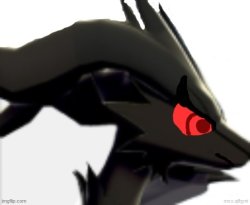 Verita the Reshiram black Meme Template