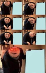 Gru Presentation Meme Template