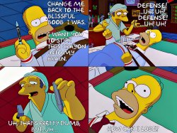 homer crayon 4 panel Meme Template