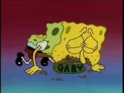 SpongeBob eating from bowl Meme Template