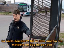 la calle derrota Meme Template