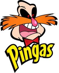 PINGAS Pringles Logo Meme Template