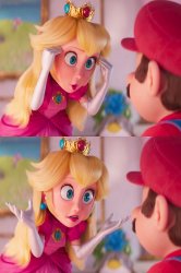 Angry princess peach Meme Template
