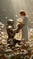 Knight and girlfriend Meme Template