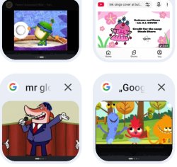 Ink with bot mr glove strawberry and molly Meme Template