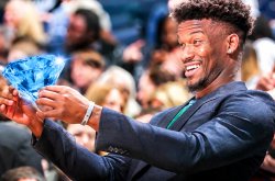 jimmy butler looking at gem Meme Template