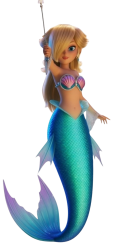 Mermaid Rosalina Meme Template