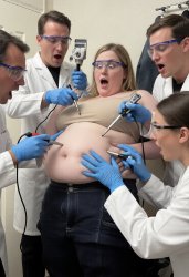 Fat belly exam Meme Template