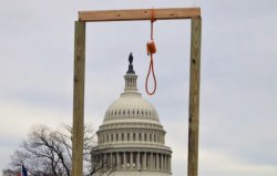 Gallows Washington DC 1/6 Capitol Riot Trump Meme Template