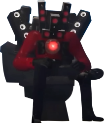Titan Speakerman Sit Meme Template