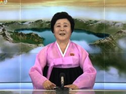 North Korean anchorwoman Meme Template
