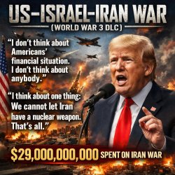 US–Israel–Iran War (World War 3 DLC) ‘  Trump ‘isn’t thinking ab Meme Template