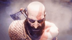 Kratos smirking Meme Template