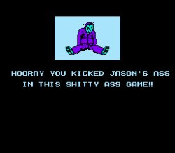 Friday the 13th NES Alternate Ending Meme Template