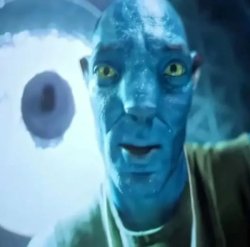 Avatar staring Meme Template