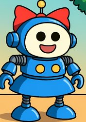 Robot (female version/genderbend robot) Meme Template
