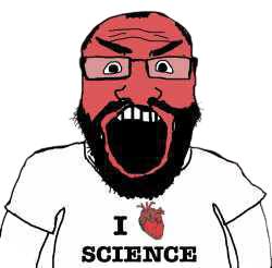 Soyboy Science lover Meme Template