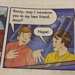 Jesus Nope Meme Template