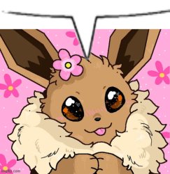 Eevee Speechbubble Meme Template