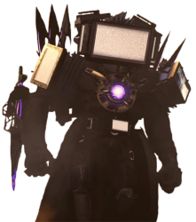 Titan TV Man 2.0 Damaged Meme Template