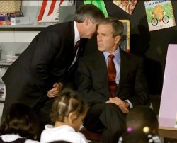 Bush finds out about 9/11 Meme Template