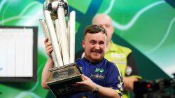 Dart champion Luke littler winner Meme Template