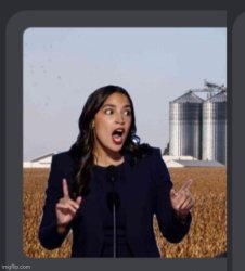 AOC  hands Meme Template