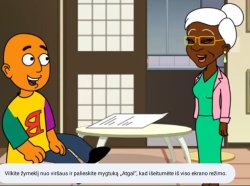 Little bill and Alice the great Meme Template