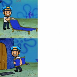 Skycards Squidward Meme Template