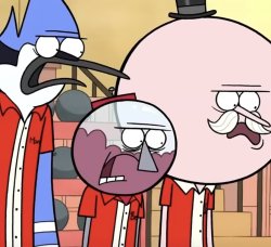 angry regular show cast Meme Template