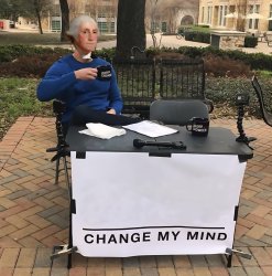 George Washington Change My Mind Meme Template