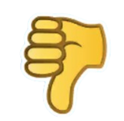 Thumbs down Meme Template