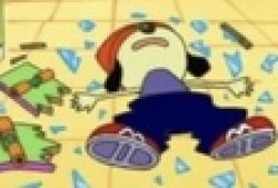 Dead Parappa Meme Template