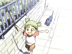Yotsuba running Meme Template