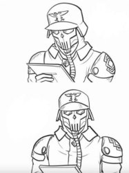 Krieg why Meme Template