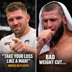 Dricus du Plessis mocks Khamzat’s ‘ridiculous’ UFC 328 weight cu Meme Template