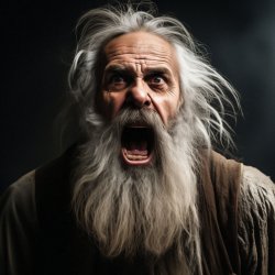 Angry old man Meme Template