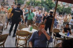 Drinking Man Vs Riot Meme Template
