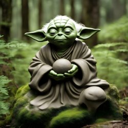 AI yoda Meme Template